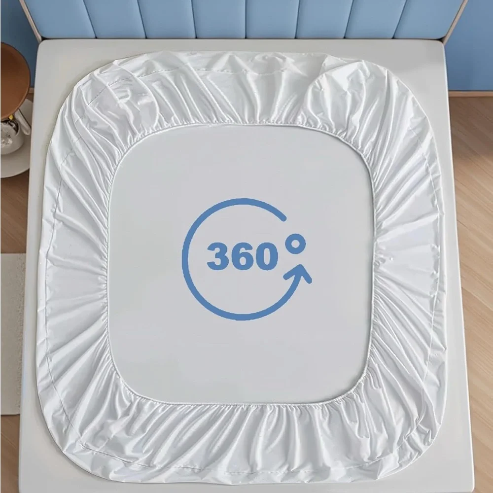 100% Waterproof King Mattress Protector, Hypoallergenic Viscose